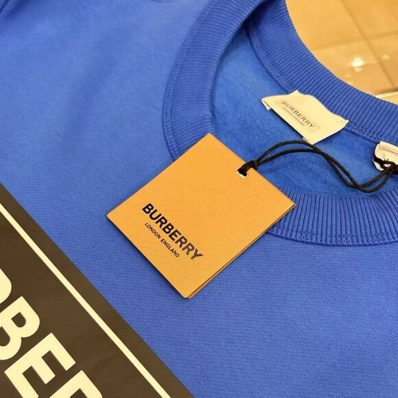 NWT Authentic Burberry Blue Fawson Sweatshirt - Picture 2 of 2